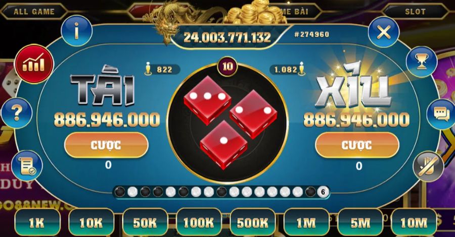 Chiến lược giúp thắng lớn khi chơi tài xỉu cân bảng