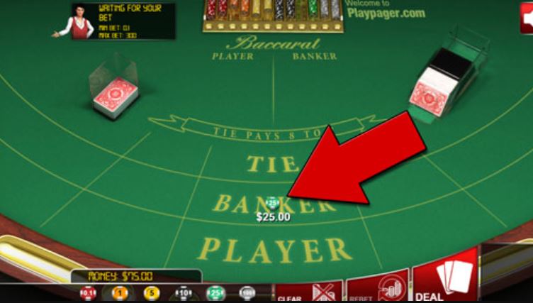 Các khái niệm về cửa cược Baccrat