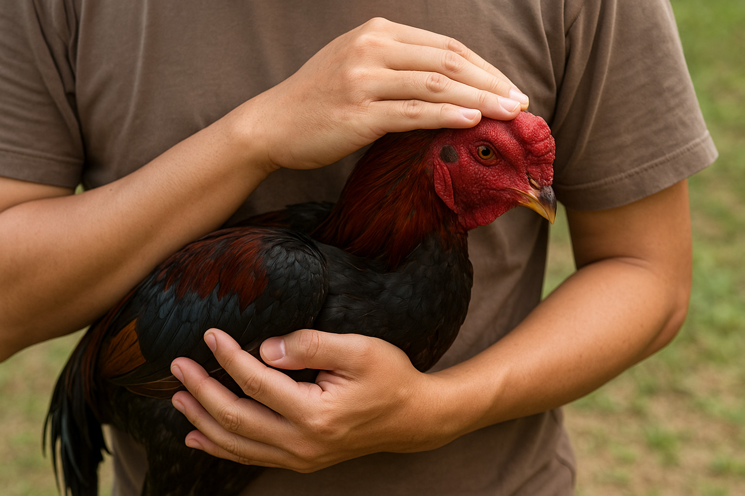 Cách bắt gà đá không kêu là kỹ thuật quan trọng