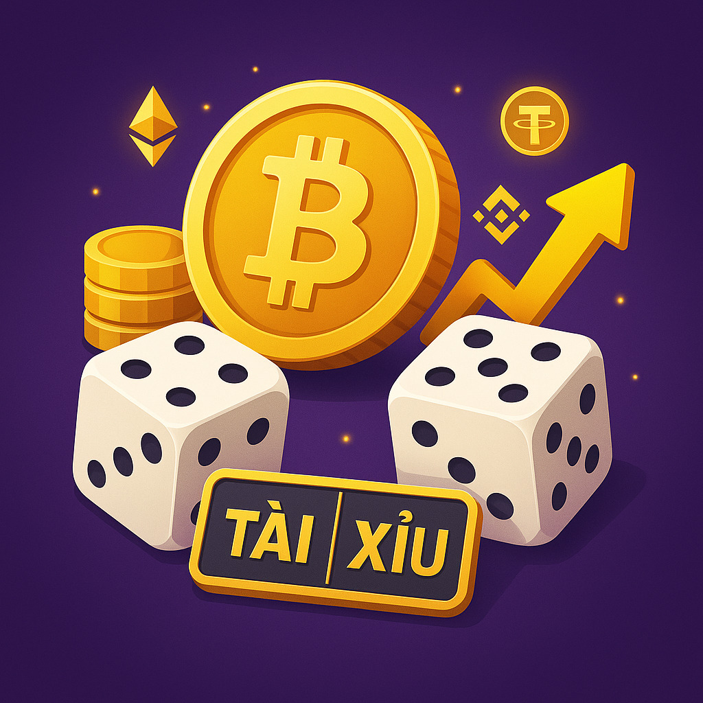 Tài xỉu tiền ảo là giải pháp giải trí kết hợp