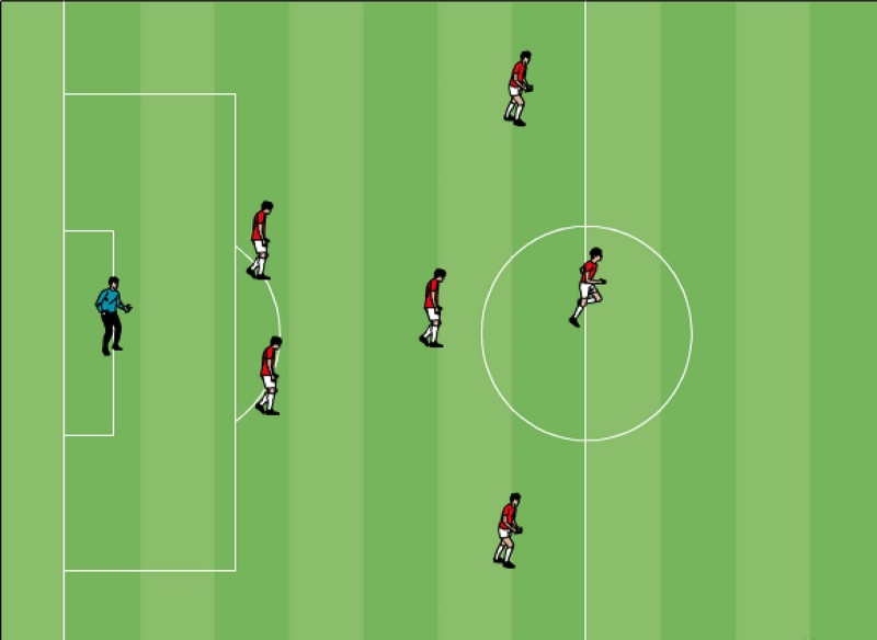 Trong mỗi trận đấu sẽ có hai đội tranh tài với tối đa 7 chân sút từng bên